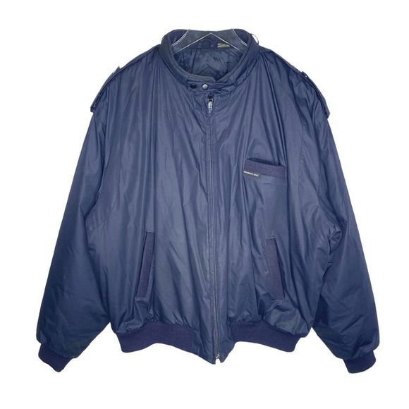 Vintage 80’s Members Only Navy Blue Jacket - Picture 1 of 6